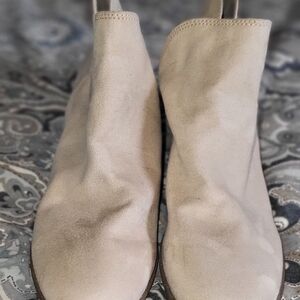 Old Navy Beige Ankle Booties